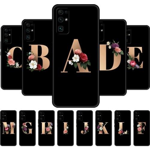 For HONOR 30 Case 6.53 inch BMH-AN10 Soft Silicon TPU Back for Huawei Honor 30 Cover black tpu case Funny Custom name Letter