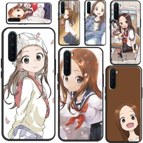 Karakai Jouzu No Takagi san Phone Case For OPPO A52 A72 A92 A15 A83 A91 A3S A5S Reno 4 Pro Z 2Z A53 A31 A5 A9 2020