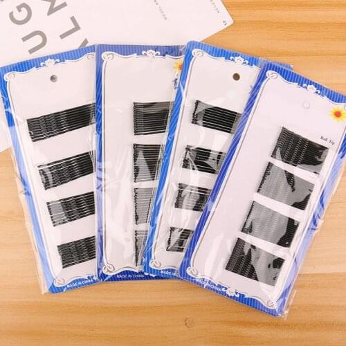 36/60Pcs Black Hairpins For Women Hair Clip Lady Bobby Pins Invisible Wave Hairgrip Barrette Hairclip Styling Tools Accessories