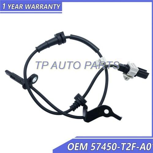 ABS Wheel Speed Sensor Front Left OEM 57455-T2F-A01 ALS2402 57455T2FA01 Compatible With Honda