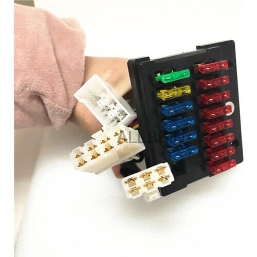 For Daewoo Doosan DH55 60 79 Excavator Fuse assembly fuse box assembly Excavator Accessories