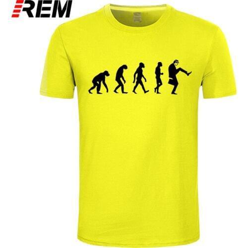 REM PUO EVOLUTION MONTY PYTHON T-shirt Top Lycra Cotton Men T shirt New DIY Style