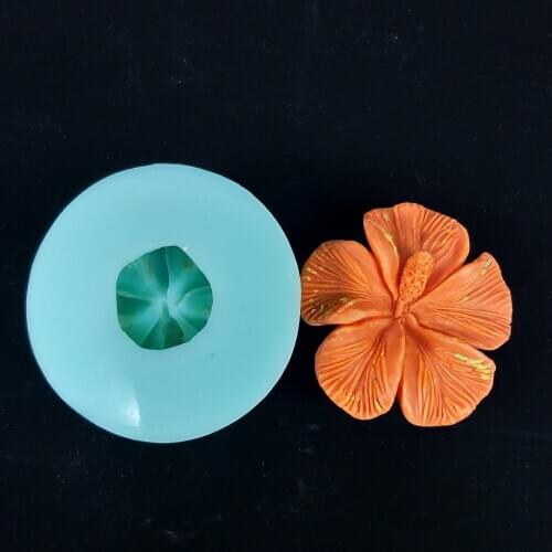 HC0174 PRZY single hole Plumeria mold silicone soap DIY handmade flower fragrance mold soap soap mold resin clay mold