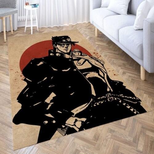 Jojos Bizarre Adventure Carpet Decora Home Bedroom Kitchen Anti-slip Mat Rug Doormat Aisle Floor Mat Bath Mats Doormat