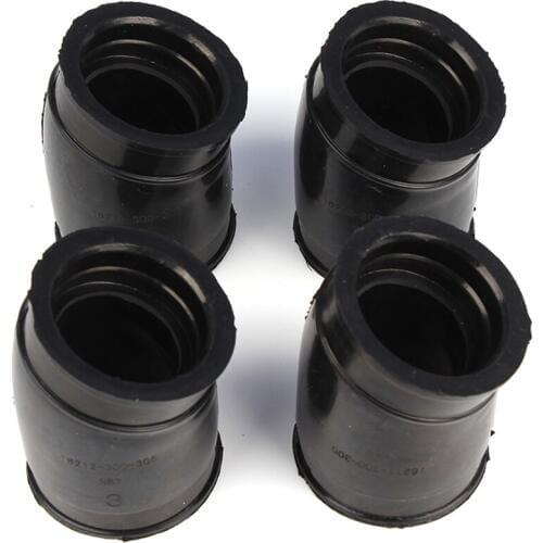 Motorcycle Carburetor Interface Intake Manifold Adapter Joint Boots Set For 1969-1976 Honda CB750K 1975-1976 CB750F Super Sport