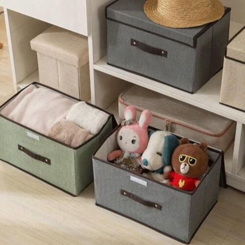 Hot Storage Box Sundries Storage Box Set with Lid Used for Snacks Clothes Socks Toys Household Cosmetics
