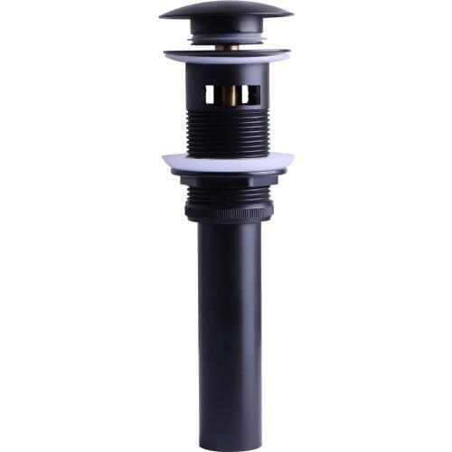 Oil Rubbed Bronze 1 5/8" Bathroom Vessel Sink Pop Up Drain With Overflow KD823