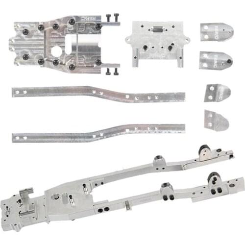 Remote Control Drift Car Metal Chassis DIY Car Model Toy Modification Accessories Upgraded Replacement Parts