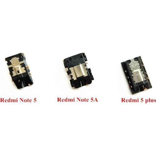Earphone Earpiece Headphone Jack Audio Connector Repair Part for Xiaomi Redmi 5/5 Plus/Note 5 5A