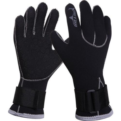 Snorkeling Equipment 3MM Neoprene Scuba Dive Gloves Swim Gloves Anti Scratch Keep Warm Wetsuit Swim Spearfishing S-XL