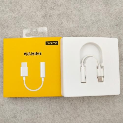 New For Realme Type C 3.5 Jack Earphone USB C to 3.5mm AUX Headphones Adapter Audio Cable For Real me X50 X7 Pro X50M X50T V15