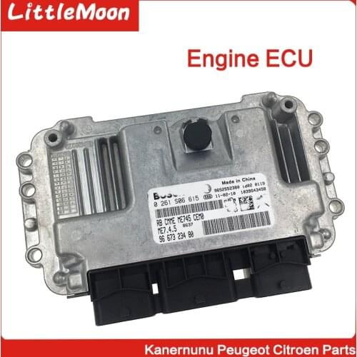 LittleMoon New original engine computer engine control module for Peugeot 301 206 207 307 308 408 C2 C3 C4 zx Elyess ECU