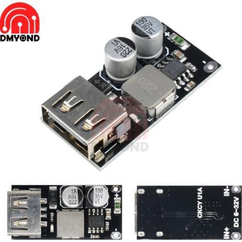 QC3.0 QC2.0 DC-DC Buck Converter Charging Module USB 6-32V 9V 12V 24V to Fast Quick Charger Circuit Board 3V 5V 12V Step down