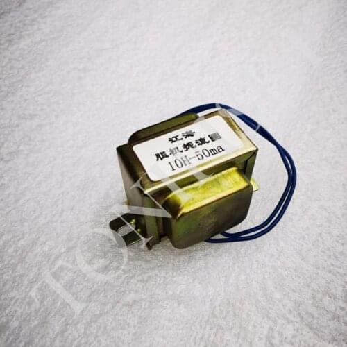 Pre-amplifier inductance / choke 10H 50ma, iron core 48*25, high temperature resistant oxygen-free enameled copper wire winding