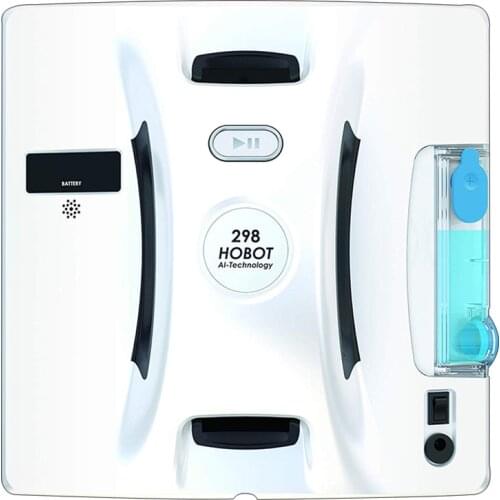 HOBOT 298 Smart Phone APP WiFi Wireless Remote Control Automatic Window Vacuum Cleaner Robot with Ultrasonic Water Spray