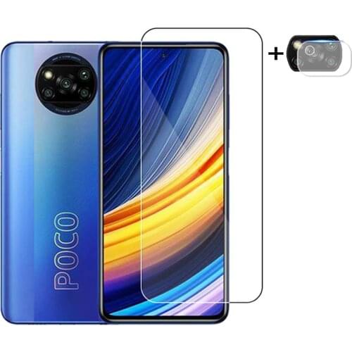 For Xiaomi Poco X3 Pro Glass For Xiaomi Poco X3 Pro NFC Tempered Glass HD Screen Protector Phone Film For Xiaomi Poco X3 Pro