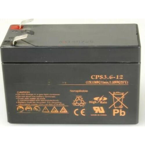 Free ship 12V 3.6Ah lead acid battery storage battery vrla rechargeable battery