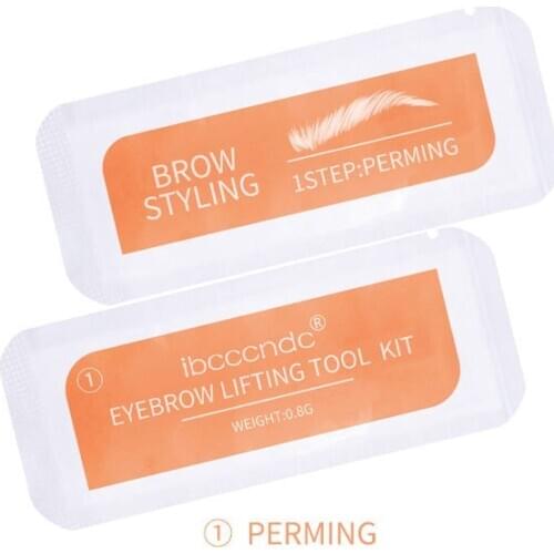 1 set ibcccndc one-time perm eyebrow styling agent eyebrow perm fixative agent
