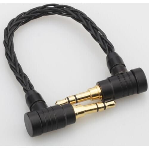 2020Audiocrast 3.5mm Stereo Audio Cable Extension Male to Male AUX Cable for Headphones, iPods, iPhones, iPads, Home/Car Stereos