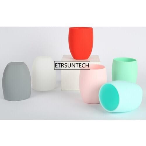 50pcs Silicone Travel Cup Retractable Coffee Cups Collapsible Drinking Tea Cup Outdoor Sports Tour Camping Water Cup