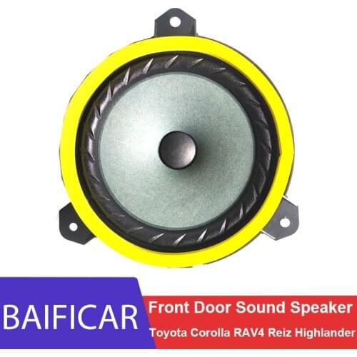 Baificar Brand New High Quality Door Sound Speaker Horn For Toyota Corolla RAV4 Reiz Highlander Land Cruiser Prado 4OHM 35W