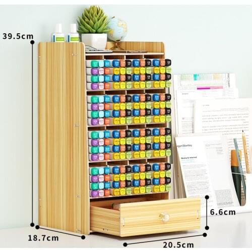Pen barrel large-capacity pencil storage box multi-functional oblique student office desktop rack pen rack bucket