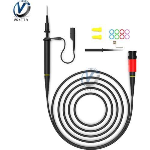 P4100 Oscilloscope Probe 100X High Voltage 2KV Oscilloscope Clip Probe 100MHz Bandwidth BNC Connector P4100 Probe Drop Shipping