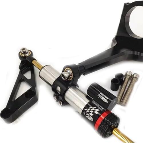 Motorcycle Steering Damper Safety Riding Speed Wobble Weaving Balanced Tank Slapper Control For Colove KY400X KY500X 400X 500X