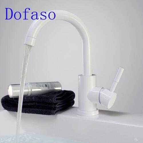 Dofaso White Kitchen Faucets
