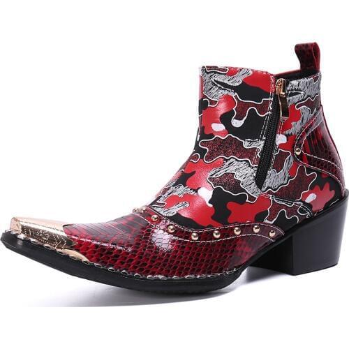 Genuine leather winter snow short boots male thermal plus velvet boots genuine leather boots casual cotton-padded shoes boots