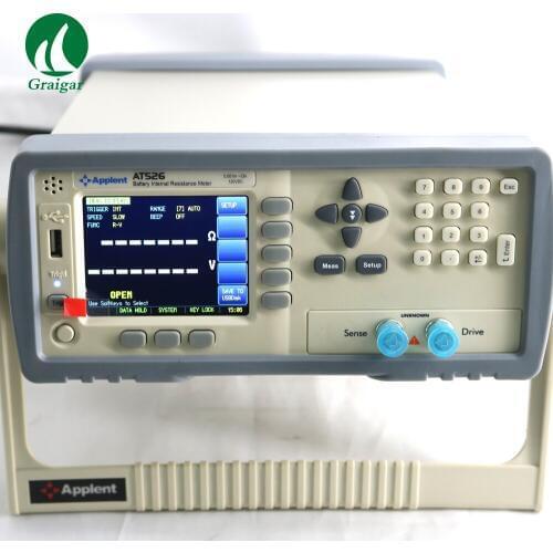 New AT526 AC Low Ohm Meter (Battery Internal Resistance Meter) Range Voltage 0.00001V~120.000VDC High Precision Free Shipping