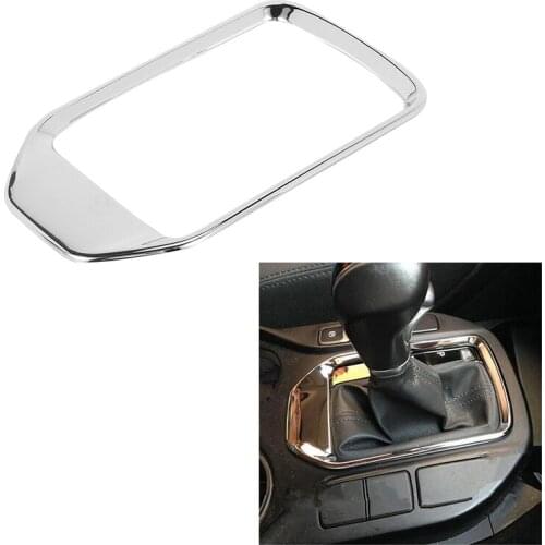 NEW-for HYUNDAI SANTA FE IX45 2013-2016 LHD Car Gear Shift Panel Trim Frame Cover Chrome ABS Car Accessories