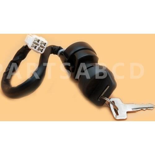 PARTSABCD Ignition Key Switch for YAMAHA KODIAK 400 YFM400 4WD 1999 2000 2001 ATV
