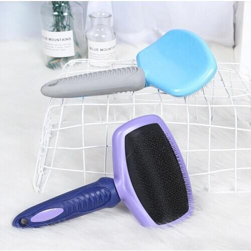 Pet Supplies Pet Comb Dog Hair Removal Comb Cat Cat To Float Hair Stainless Steel Needle Comb Beauty Cleaning Supplies Wholesale