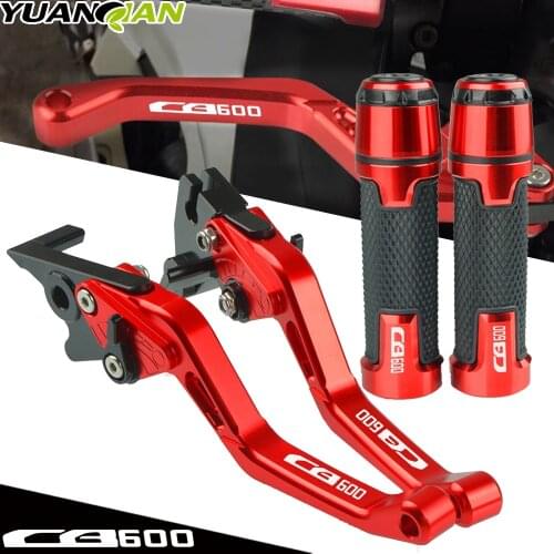 For Honda CB600F CB 600 F HORNET 1998-2006 Motorcycle Adjustable Extendable Brake Clutch levers 1999 2000 2001 2002 2003 2004 05