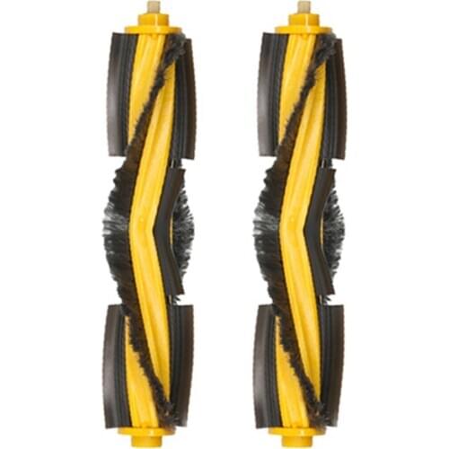 2Pc Robot Vacuum Cleaner Roller Brush for Ecovacs Deebot OZMO 950 Robot Vacuum Cleaner Accessories