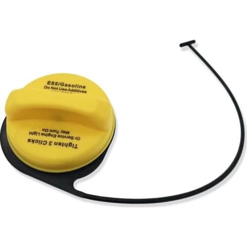 Yellow Fuel Tank Gas Cap 20915990 For GM Chevy Avalanche Tahoe Silverado Suburban 2007-2011 Inner Tank Covers