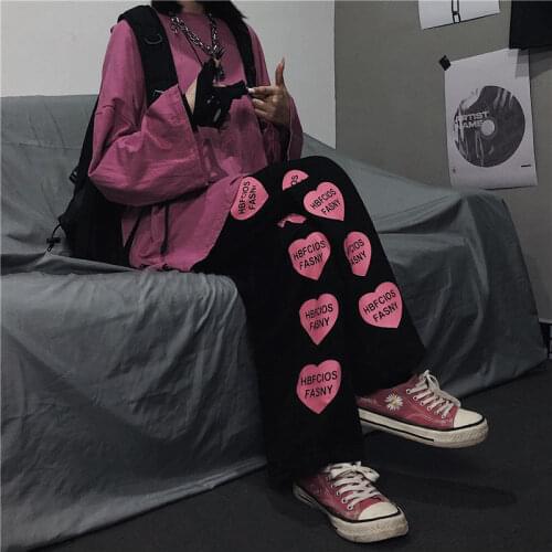 Women Pants Autumn Printed Pants Loose Casual Pants Pantalones De Mujer