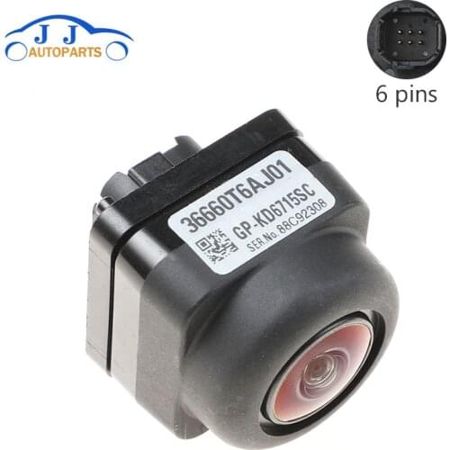 36660-T6A-J01 Durable 6 Pins Rear View-Backup Camera For Honda High Quality 36660T6AJ01