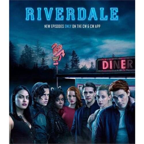5D DIY Full Round/Square Diamond Painting Riverdale TV Poster 3D Embroidery Cross Stitch Rhinestone Mosaic Home Decor Art Y217