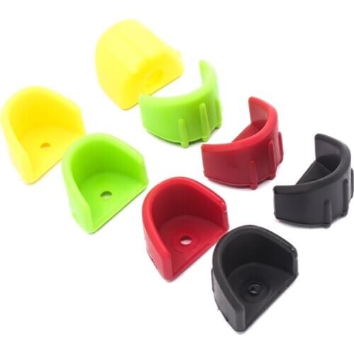 6pc RC Cars Shock Absorber Wear Resistant Cover Absorption Guards Anti-wear Rubber Anti-collision Glue For 1/8 Monster Truc