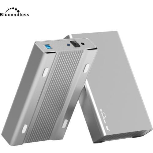Blueendless 2020 New 3.5' HDD Enclosure Case Aluminum Sata to USB 3.0 Hard Disk Hd Caddy Box for Laptop/Destop Product