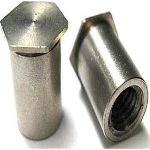 BSOS-M3.5-22 Blind Hole Threaded Standoffs Self Clinching Feigned Crimped Standoff Server Cabinet Sheet Metal Spacer PEM Rivet