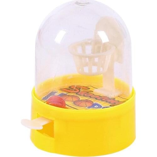 Mini Basketball Game Machine Cute Handheld Finger Ball Relieve Stress Toys for Kids
