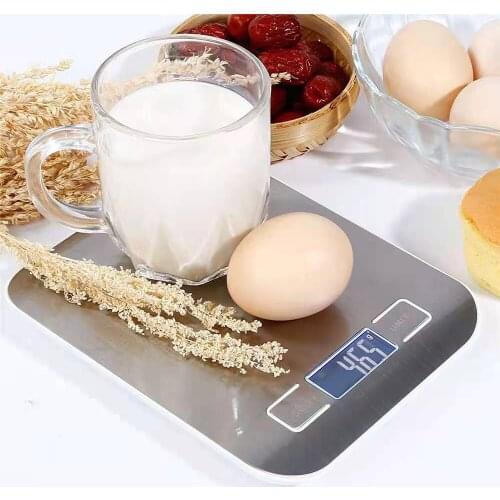 Electronic Scales Kitchen Libra Jewelry Digital Smart Weight Balance Coffee Precision Amount Stainless Steel Food Measuring Tool