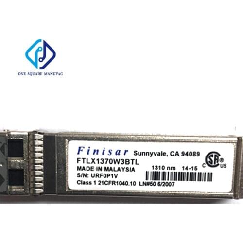 Finisar FTLX1370W3BCL OPT TXRX 1310NM 10GB SFP+ LC Single-Mode Optical Fiber Transceiver Original