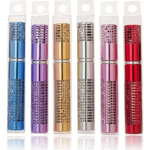 Aluminum Housing Emulsion Refillable Bottle Travel Suit Mini 5ML Cosmetic Vials Atomizer Empty Perfume Spray Pump Scent-Bottle