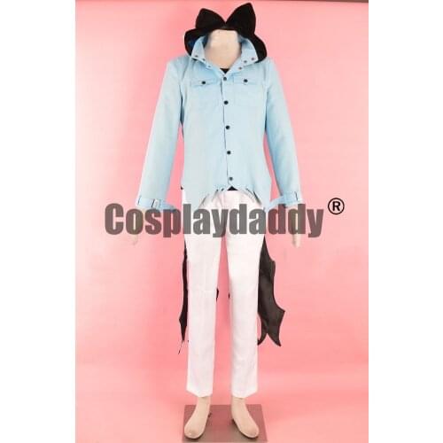 Servamp Kuro Sleepy Ash of Sloth Human Form Uniform Outfit Cosplay Costume F006