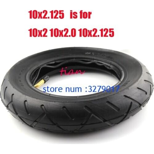 Lightning shipping 2019 hot sale yida tire 10 inch tube and tire fit 10x2.125 Electric Balancing Scooter Wear-resisting