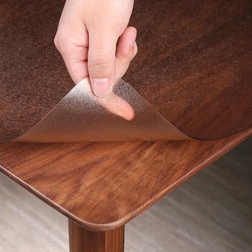 Upgraded version of thicken PVC tablecloth waterproof Heat resistant oil-proof coffee table mat party table decoration